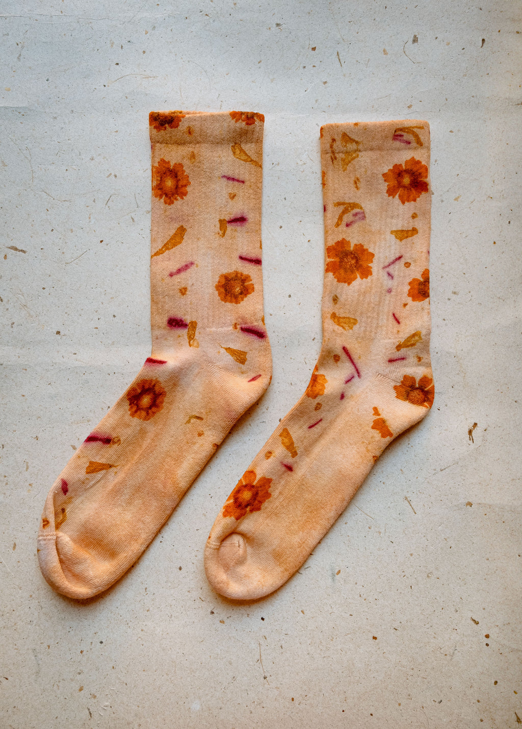 Calcetines Florales Cempasúchil