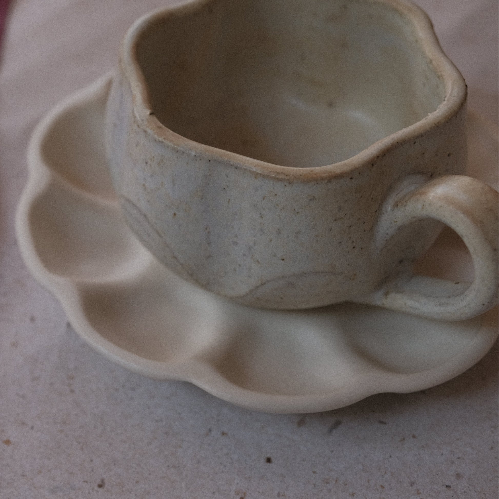 Taza y Plato Pétalo