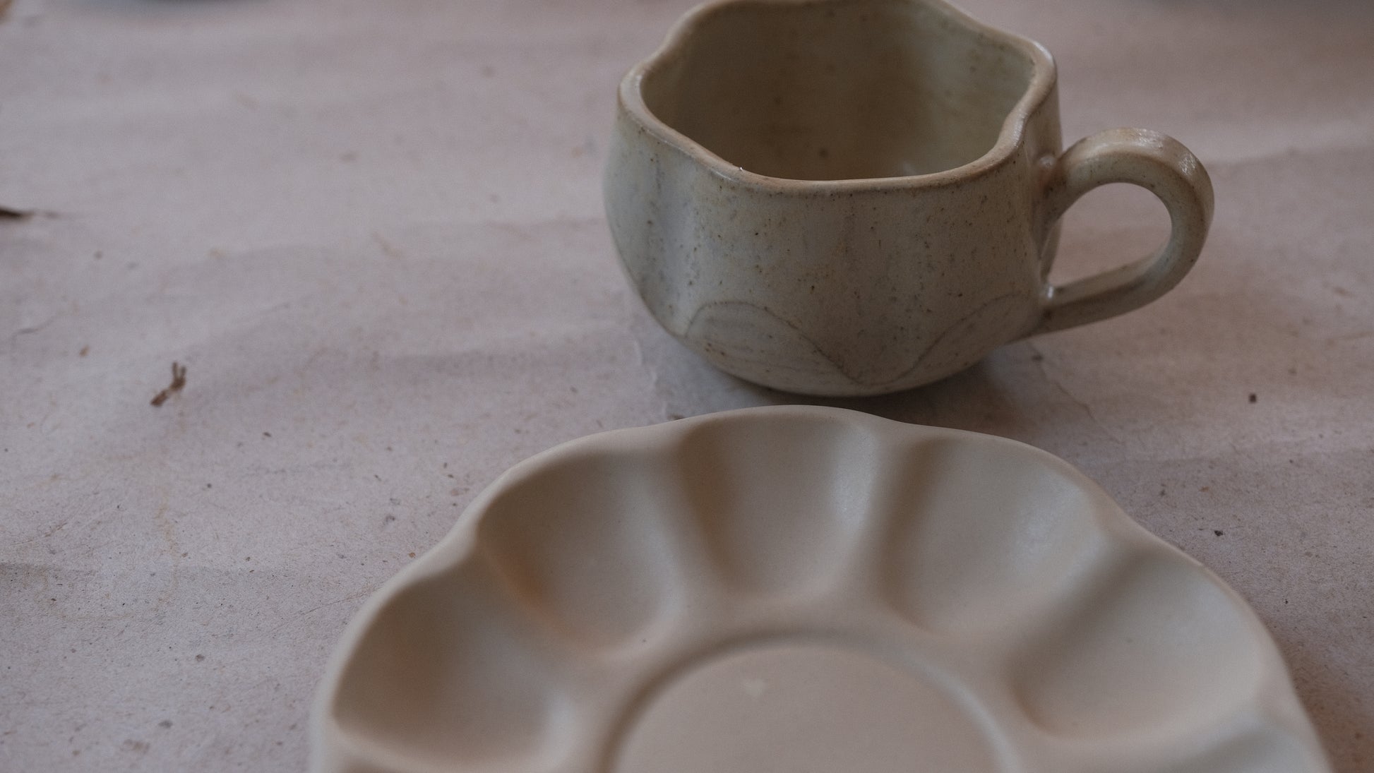 Taza y Plato Pétalo