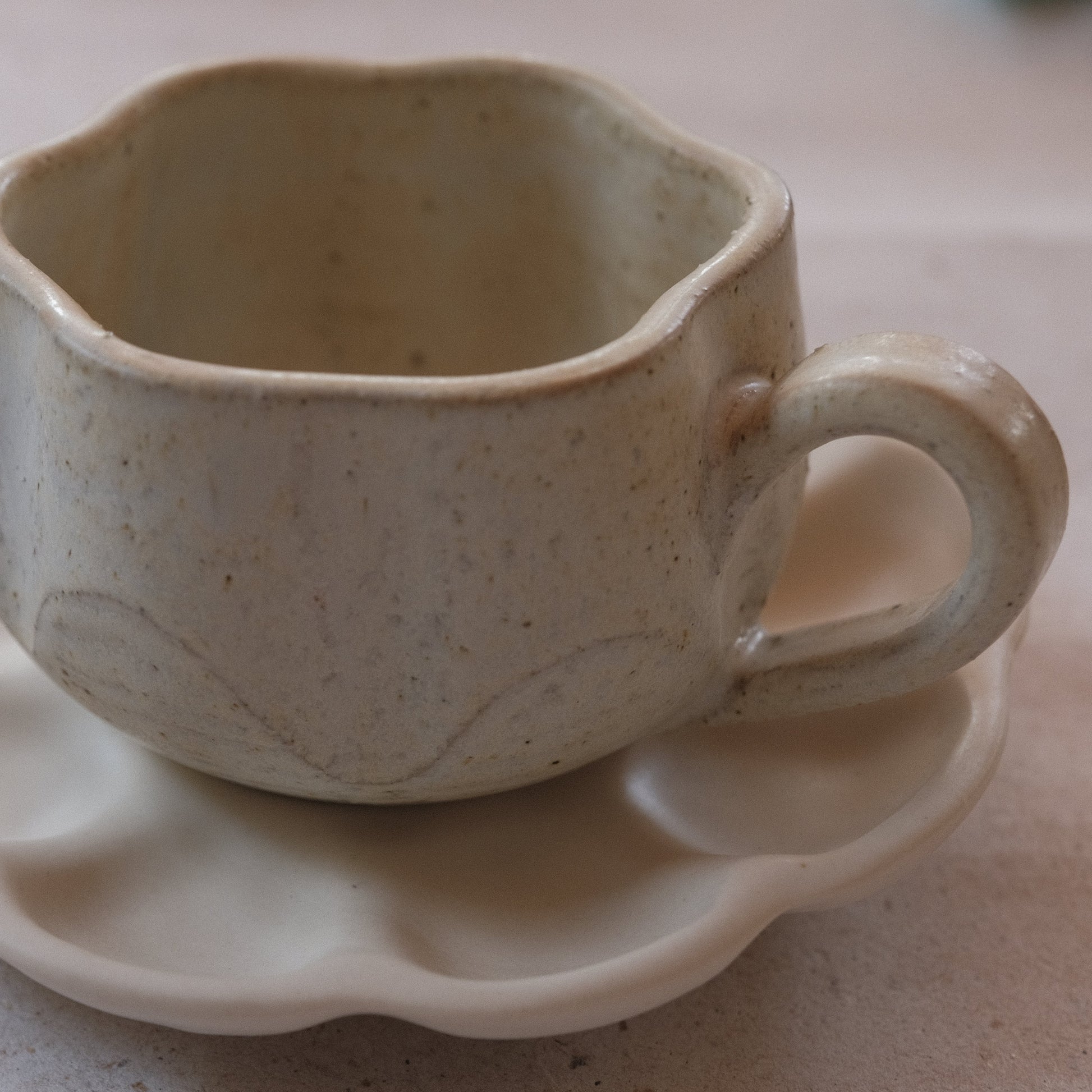 Taza y Plato Pétalo