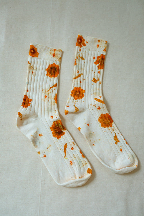 Calcetines Florales