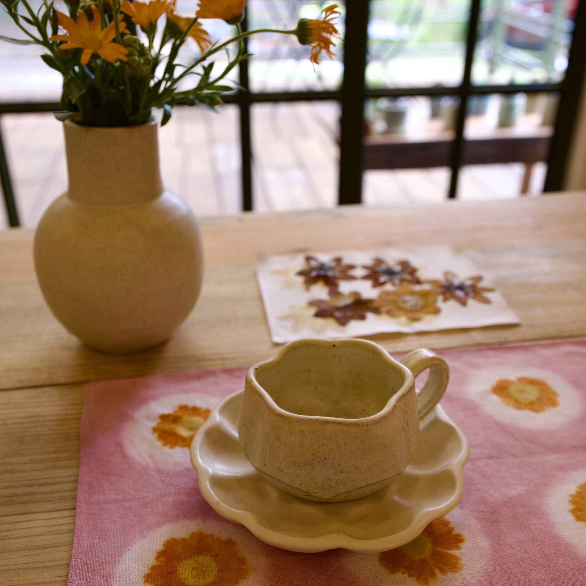 Taza y Plato Pétalo